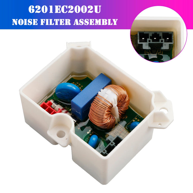6201EC2002U Noise Filter Assembly for LG & Kenmore Washing Machine & Dishwasher