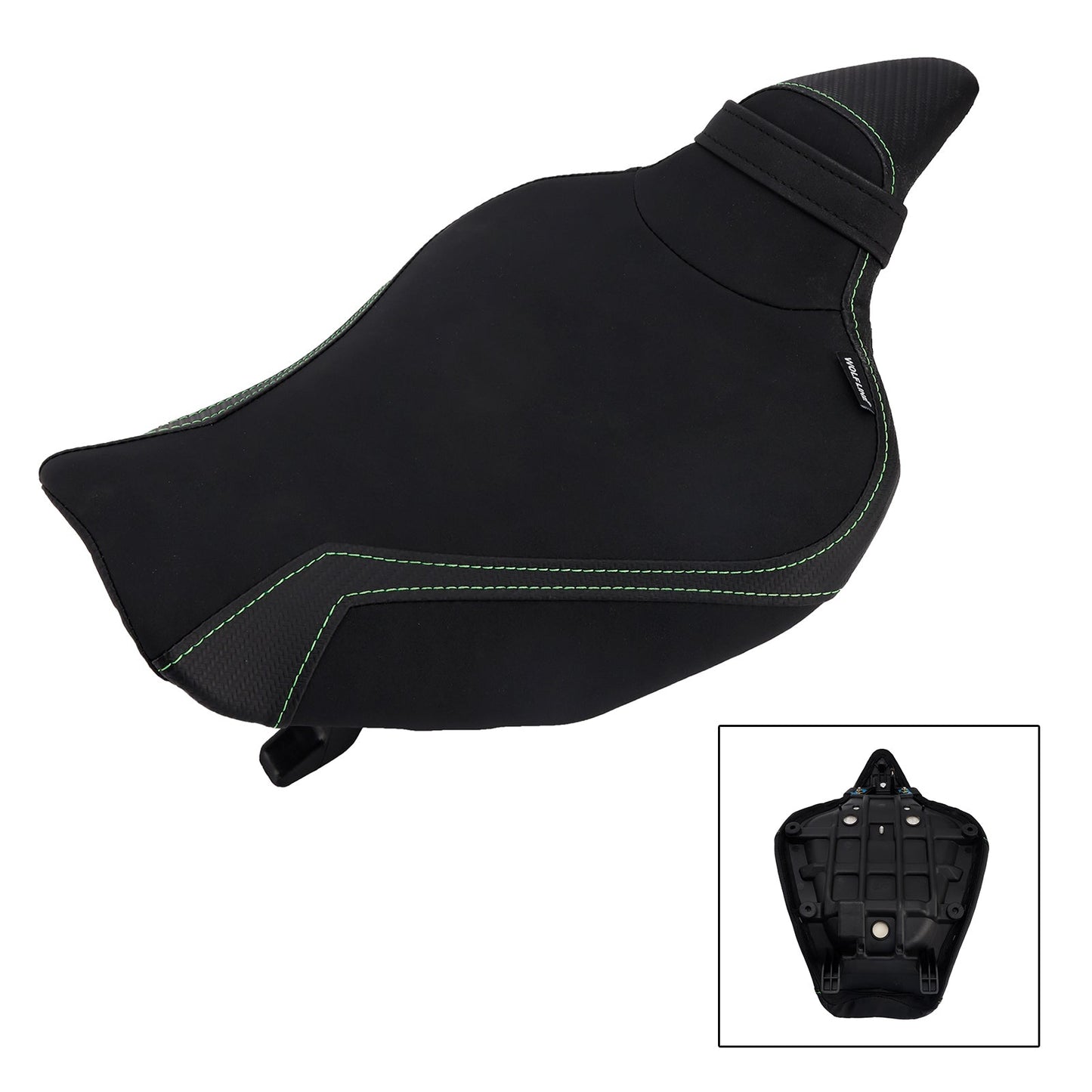 2014-2025 For Kawasaki Z1000 2024 For Kawasaki Z1000 Front Driver Raider Seat Pillion Saddle Green2 Red
