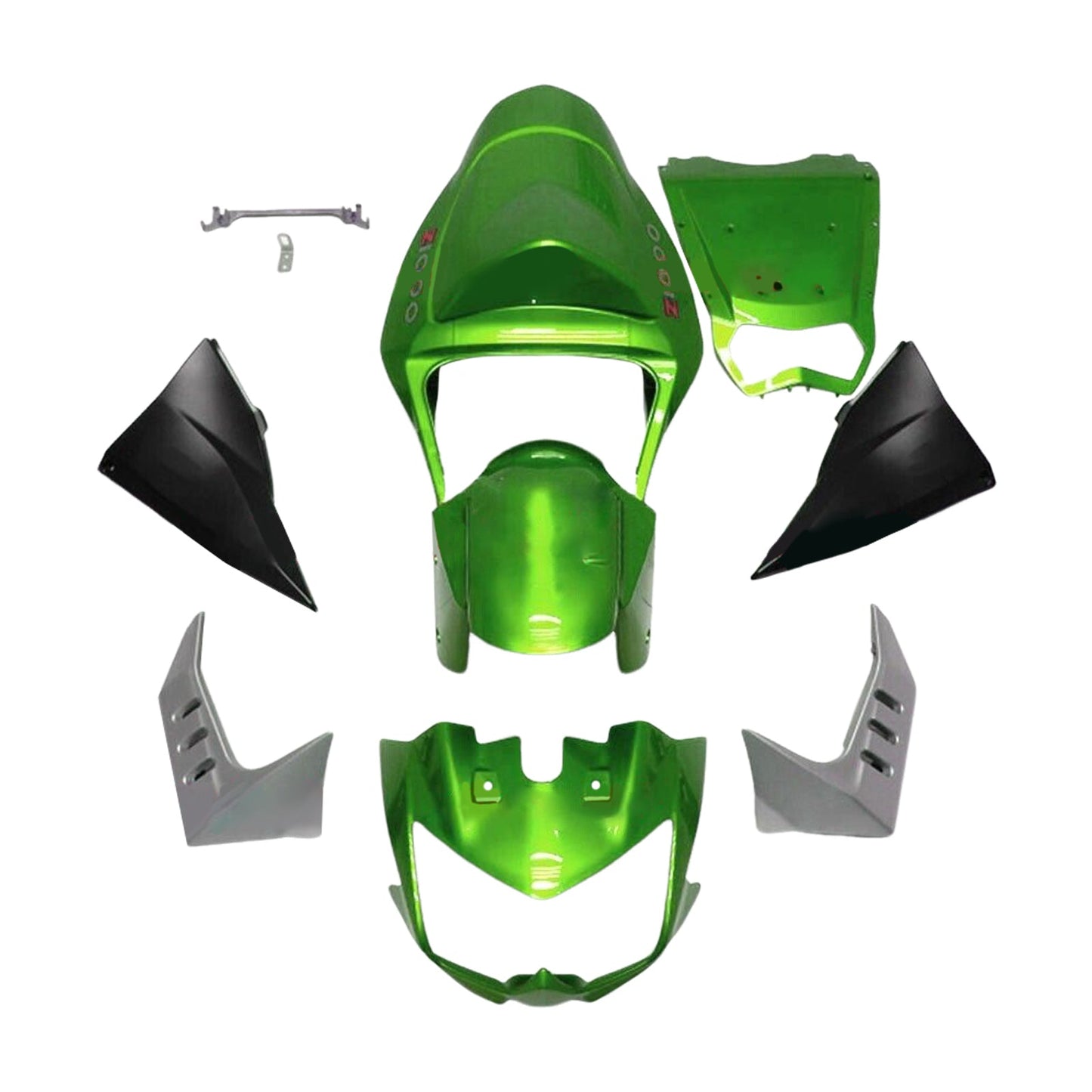 2003-2006 Kawasaki Z1000 Injection Fairing Kit Bodywork Plastic ABS