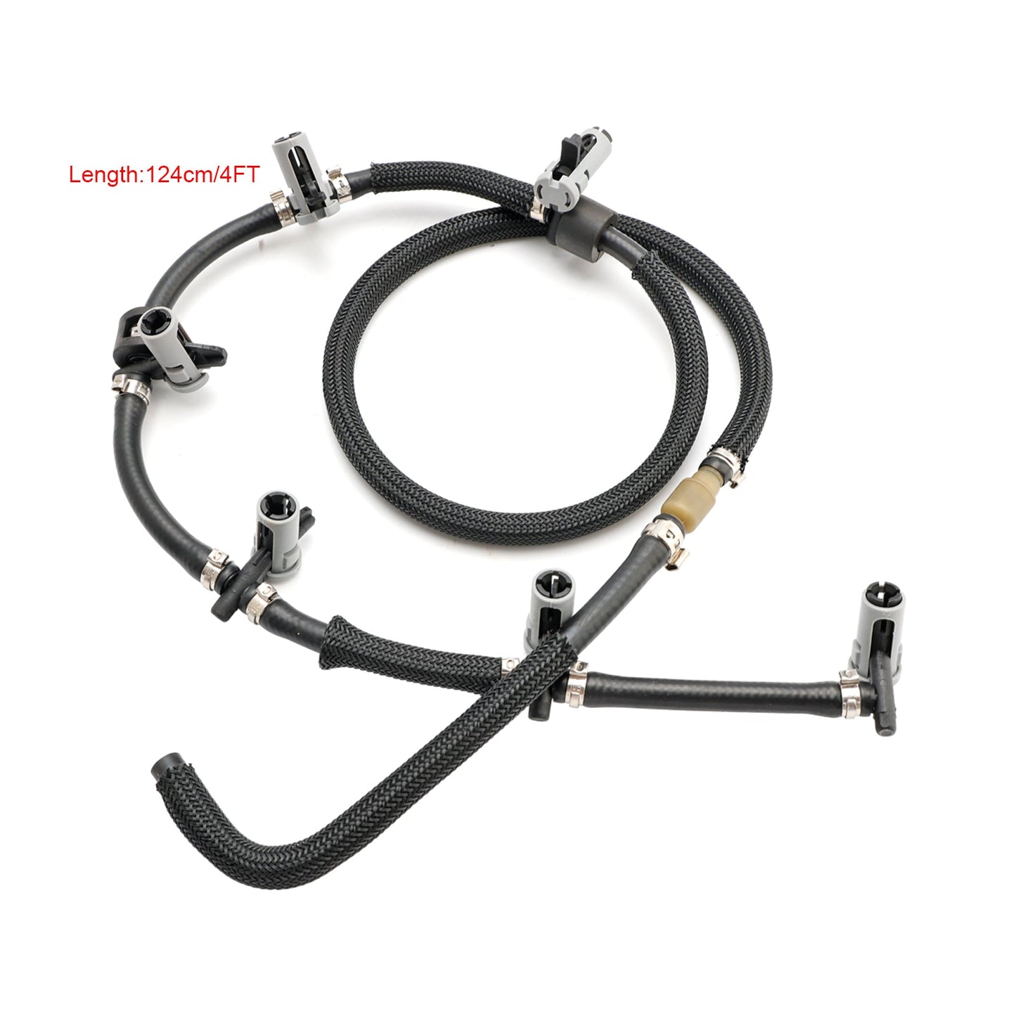 BMW 3 5 6 7 X2 X3 X5 X6 Fuel Return Line Hose Pipe Injector Hose Leak Line 13537792870 13537799869
