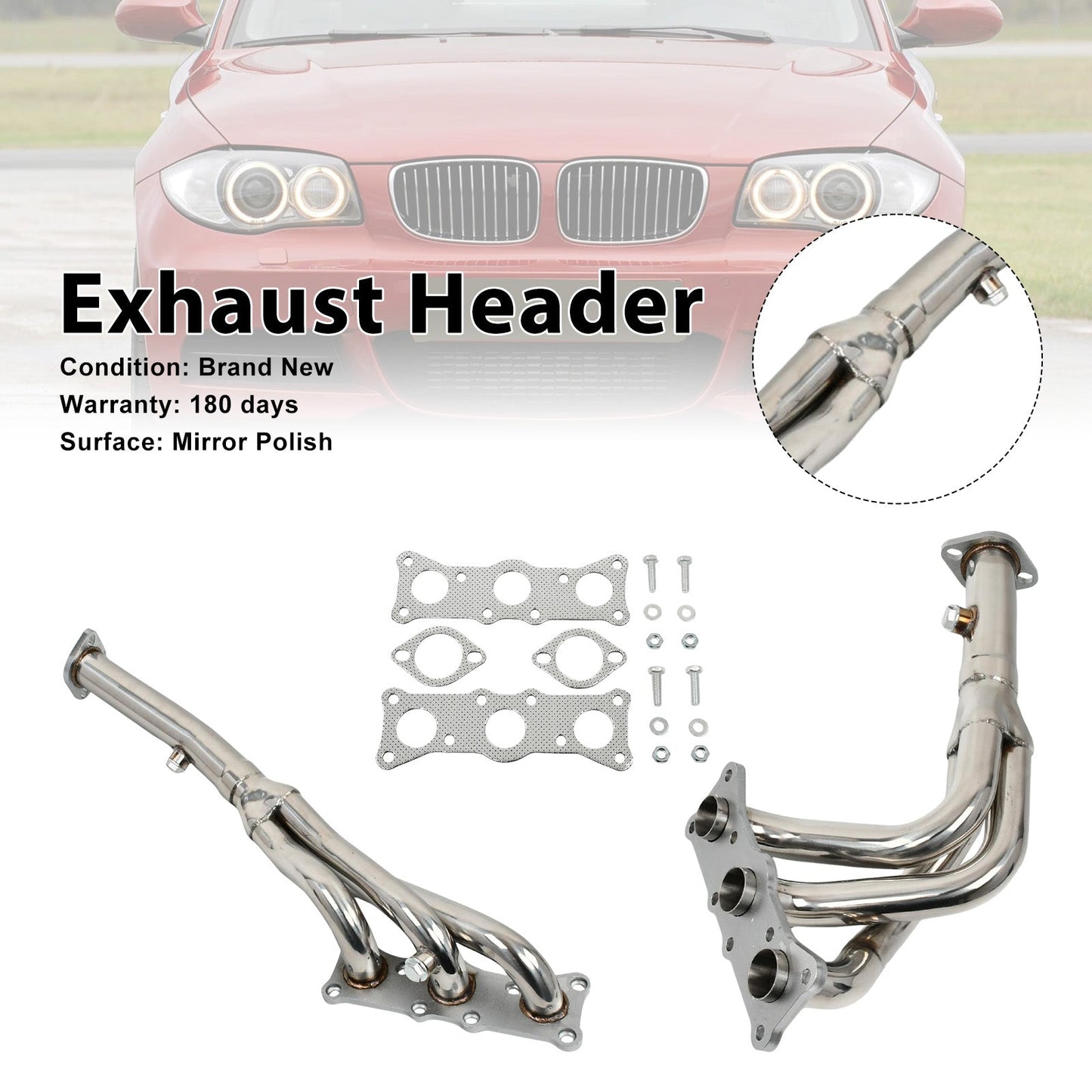 2006-2011 For BMW E90 325i / 325xi / 328i / 328xi / 328i xDrive / 330i / 330xi (Sedan) Exhaust Manifold Header