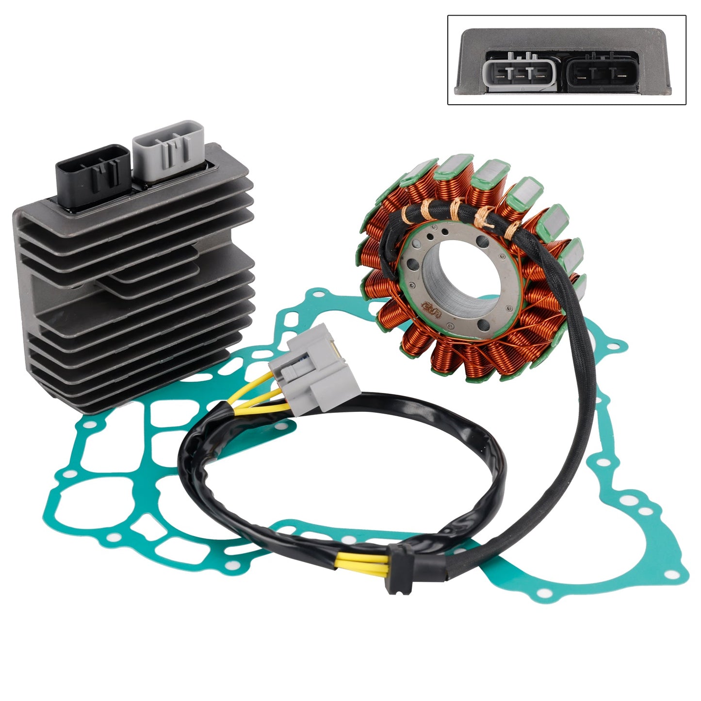 2018 for Can-Am Maverick X3 Turbo XRC Stator Regulator Rectifier & Gasket 420296908