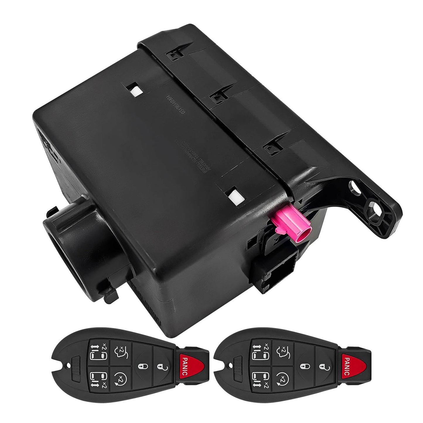 2008-2010 Chrysler 1 models 17 variants Wireless Ignition Node Module with two keys 68210156AB 05026149AG