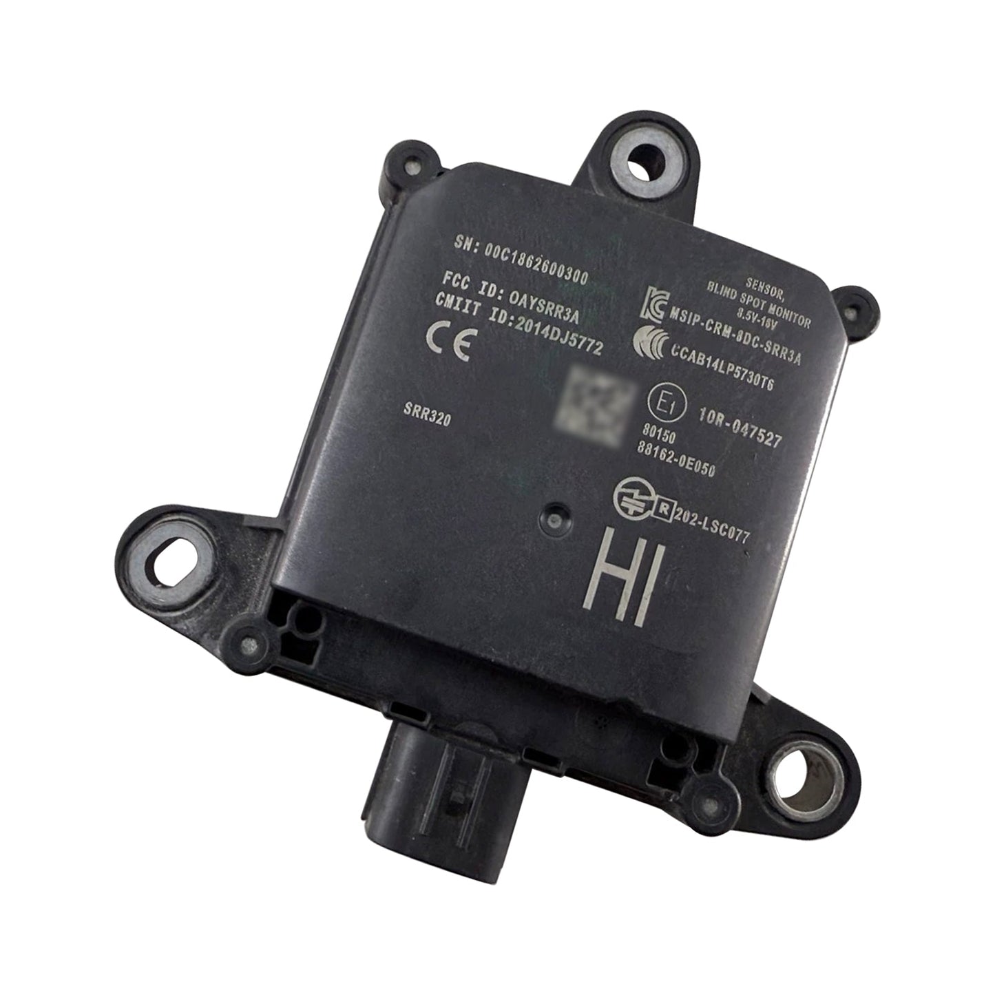 Rear Blind Spot Radar Sensor Module 88162-0E050 For Toyota Highlander 2016-2019