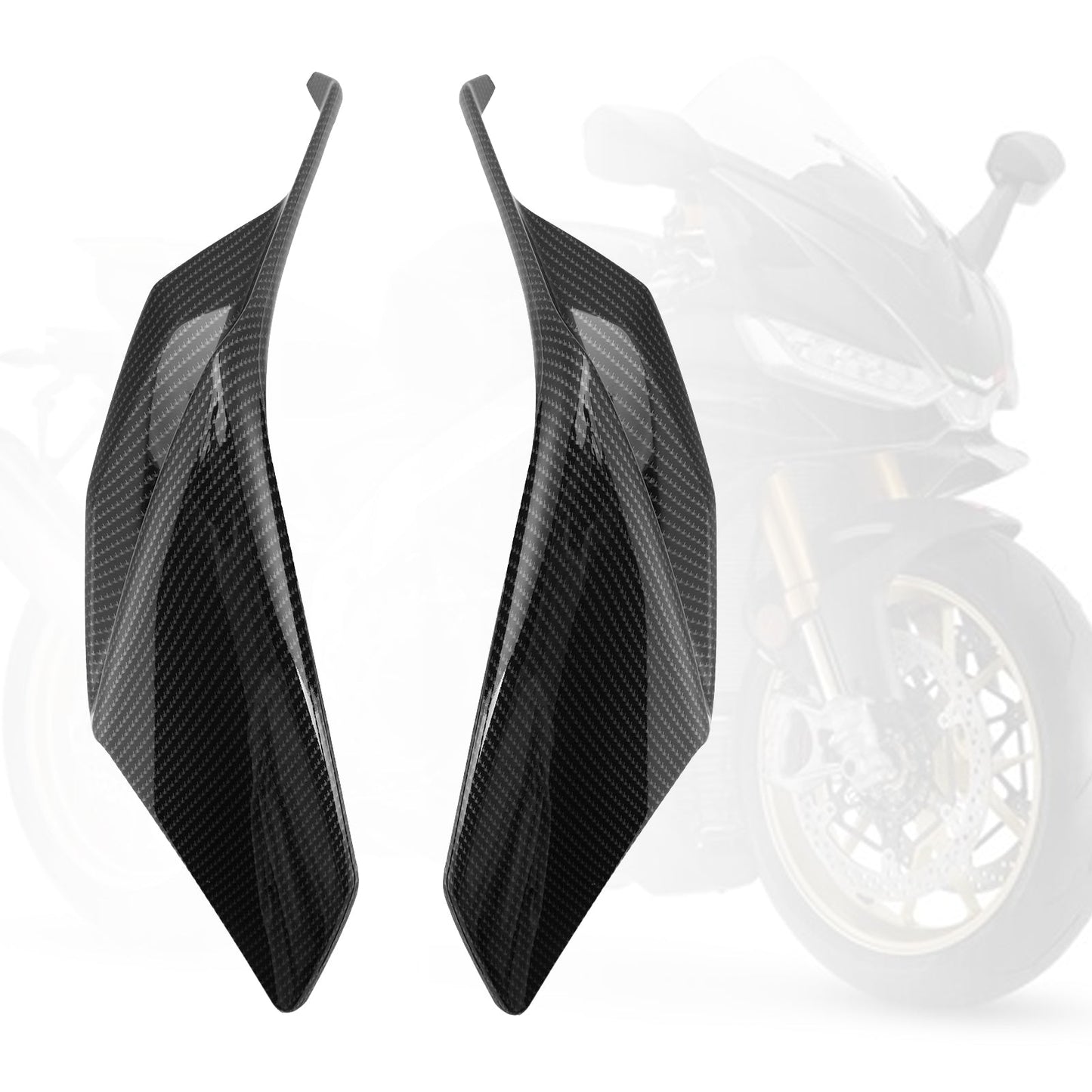 2021-2024 Aprilia RSV4 Air Deflector Spoiler Side Fairing Part Kit Panels