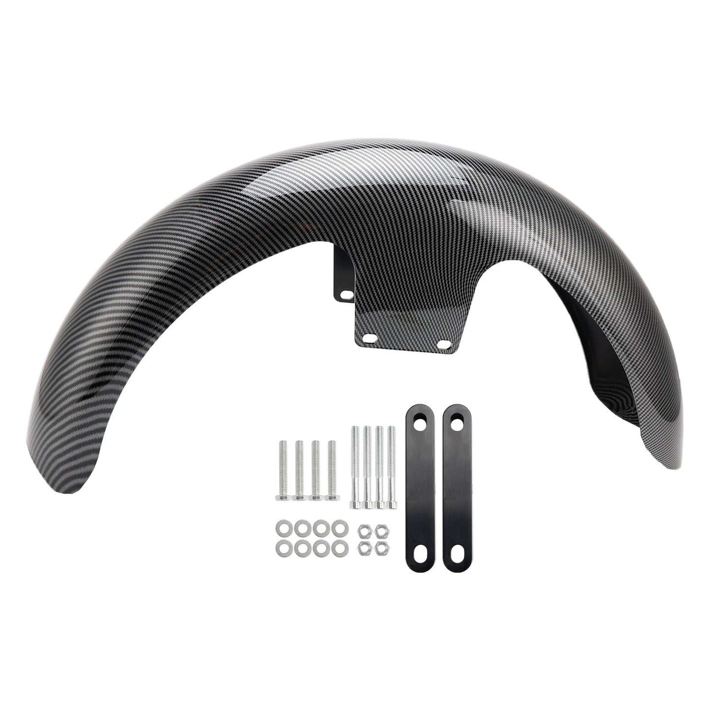 19" Wrap Front Fender ABS For Touring Electra Street Road Glide Baggers FLHT FLHR