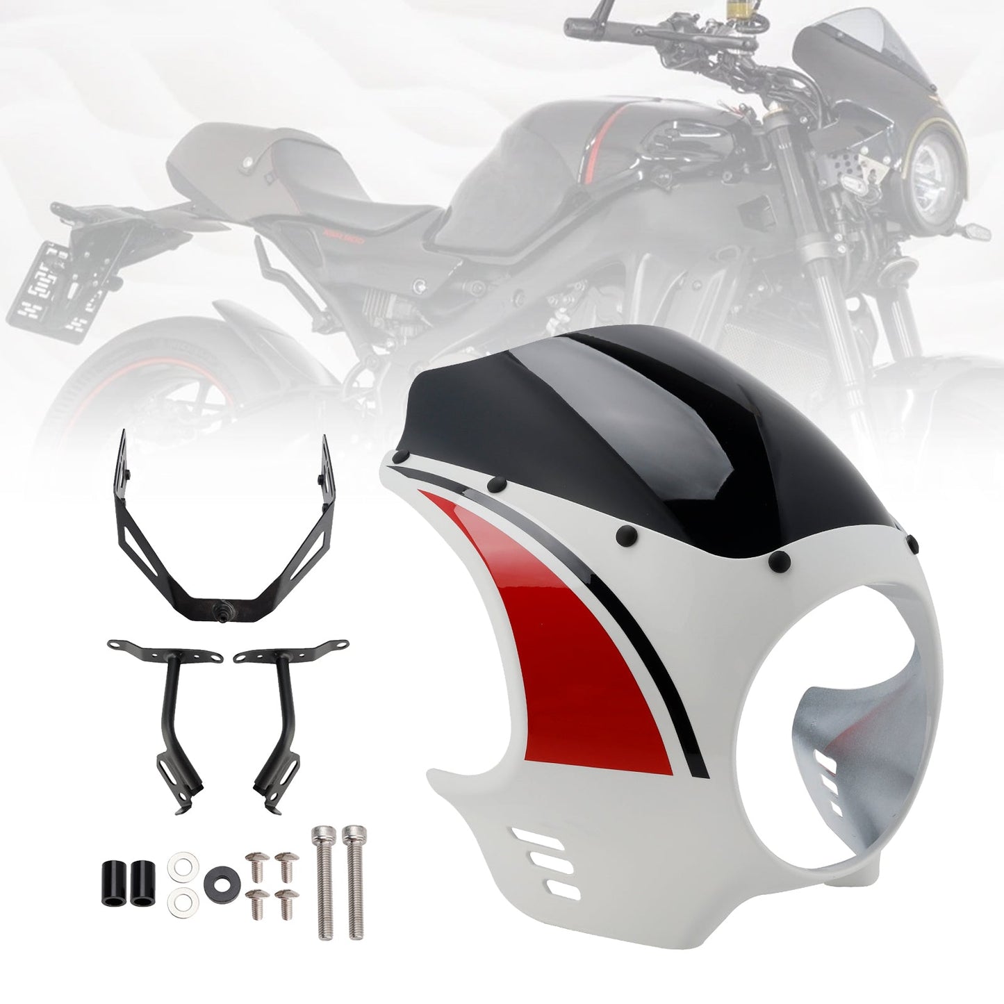 2022-2025 Yamaha XSR900 Headlight Fairing Windshield WindScreen