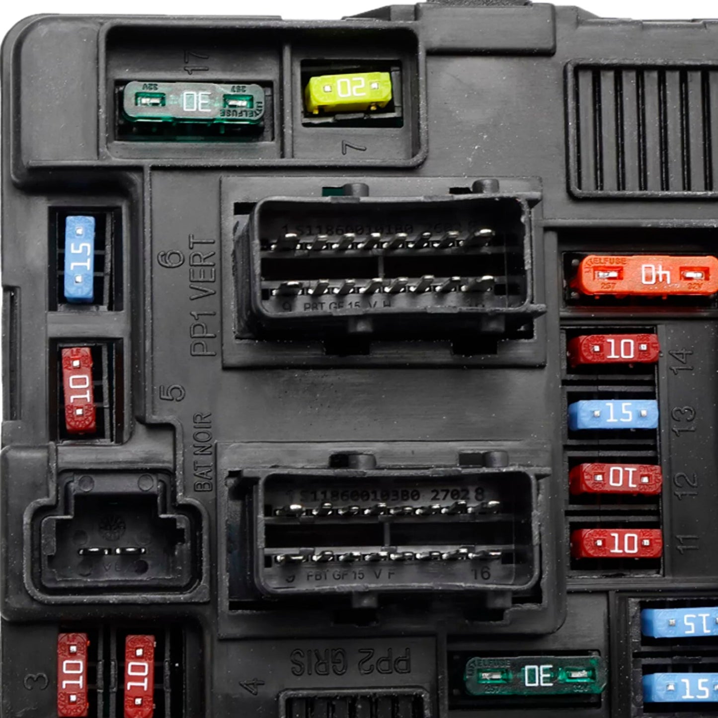 2001-2008 PEUGEOT 307 1.4 16V 1.4 8V 1.4 HDI 1.6 16V 1.6 HDI 2.0 16V 2.0 HDI Fuse Box Module BSM 9650618280