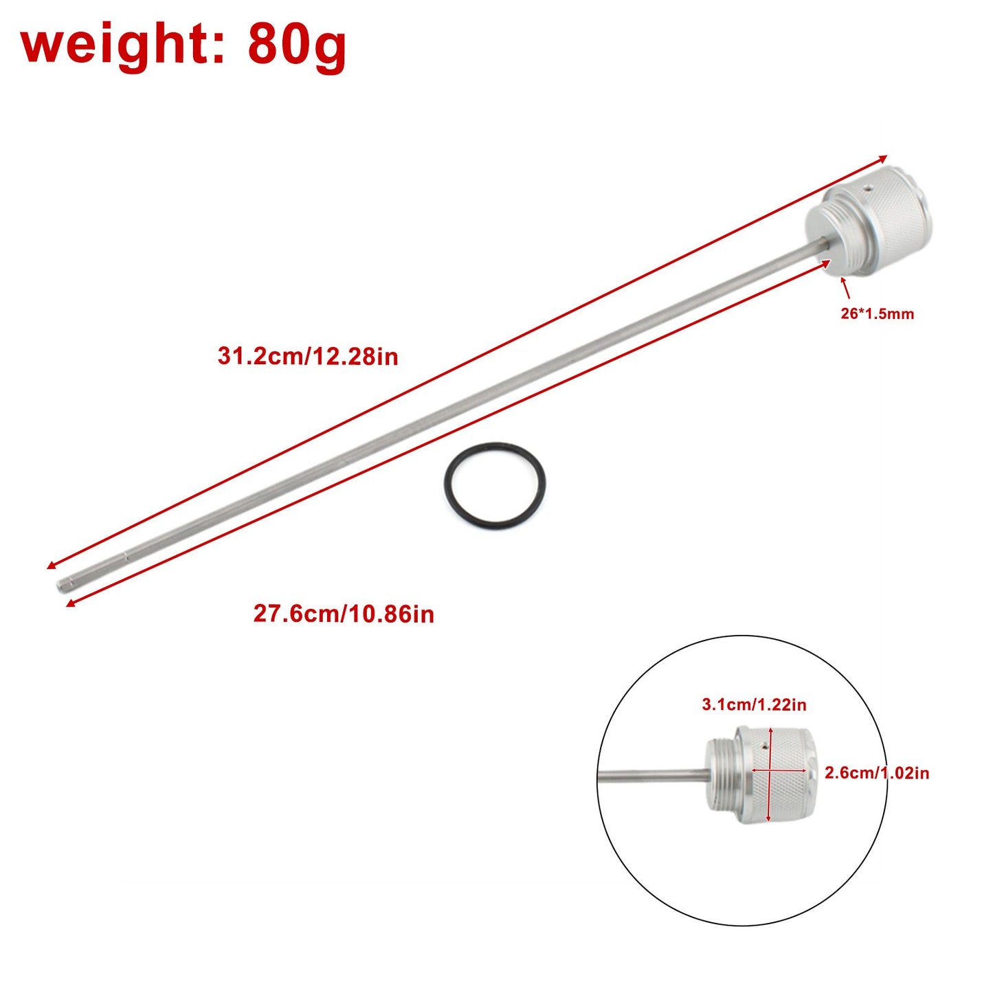 Oil Dipstick Plug For BMW R 45 65 80 100 R45 R65 R80 R100