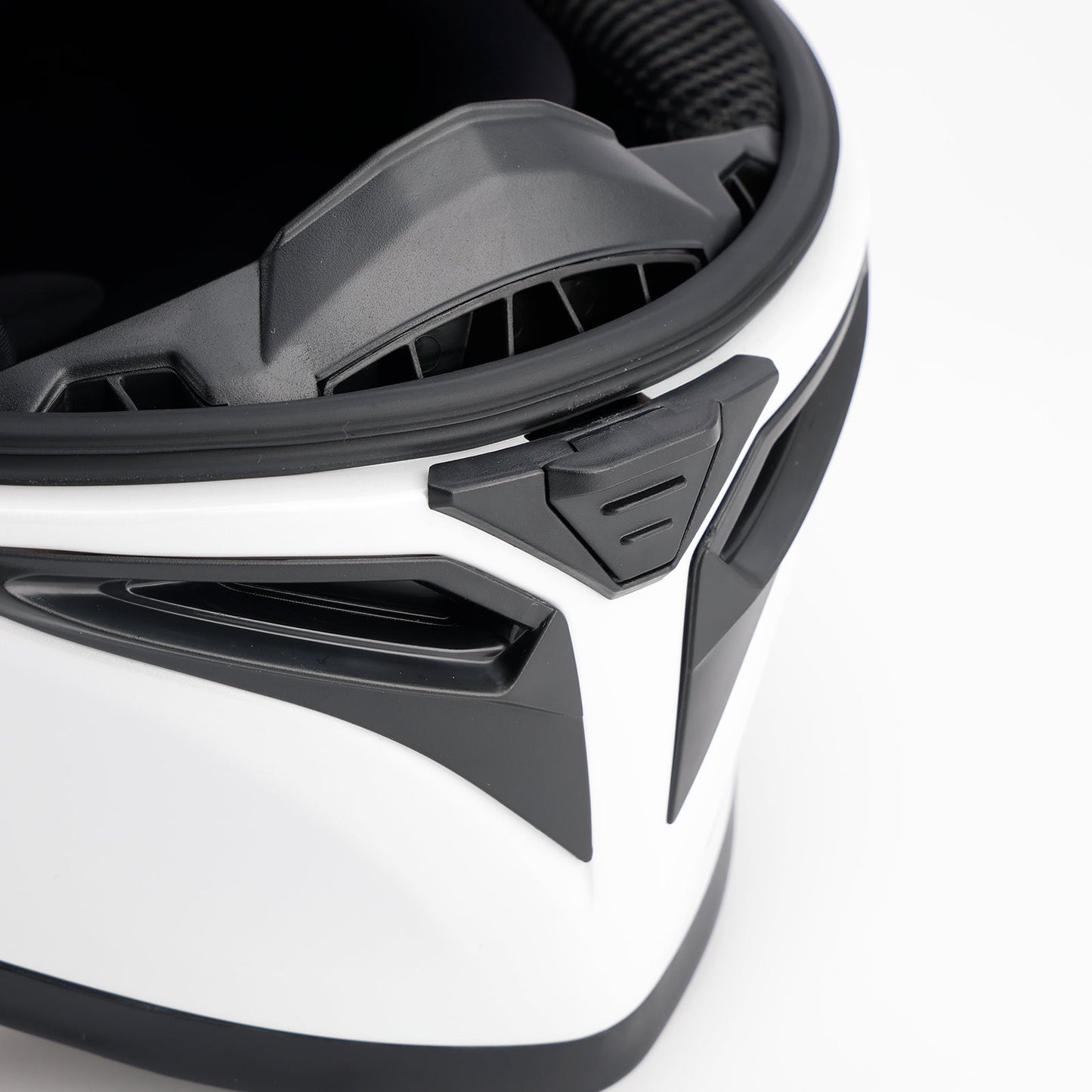 DOT Motorcycle Helmet Adult Street Full Face White