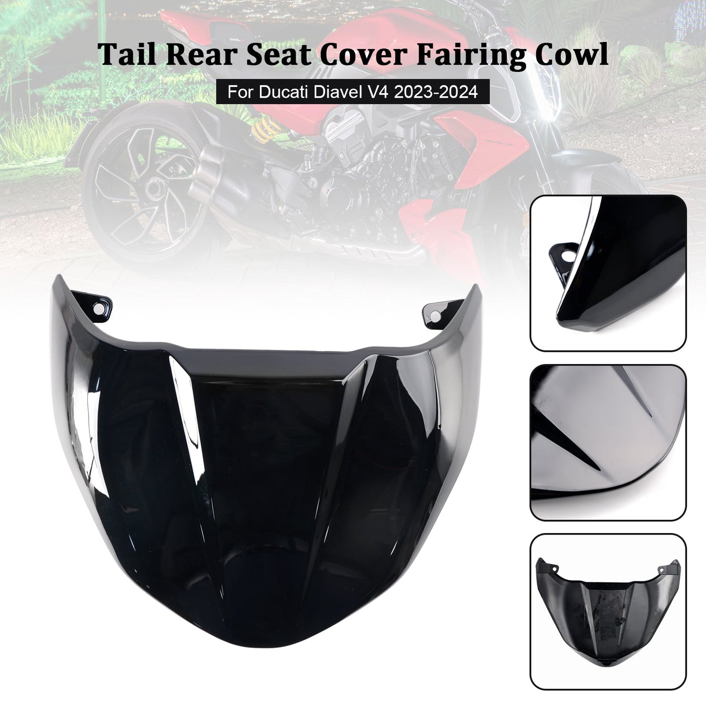 Tail Rear Seat Cover Fairing Cowl For Ducati Diavel V4 2023-2024