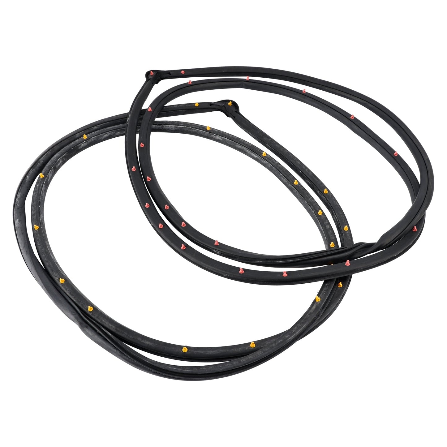 2× Front Door Weatherstrip RH & LH 72310S6M003 For Honda Integra Acura RSX DC5 2002-2006