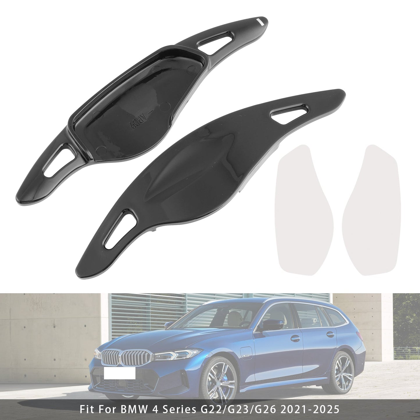 Steering Wheel Paddle Shifter Extensions For BMW G20 G21 G30 G31 F40 F22 Black