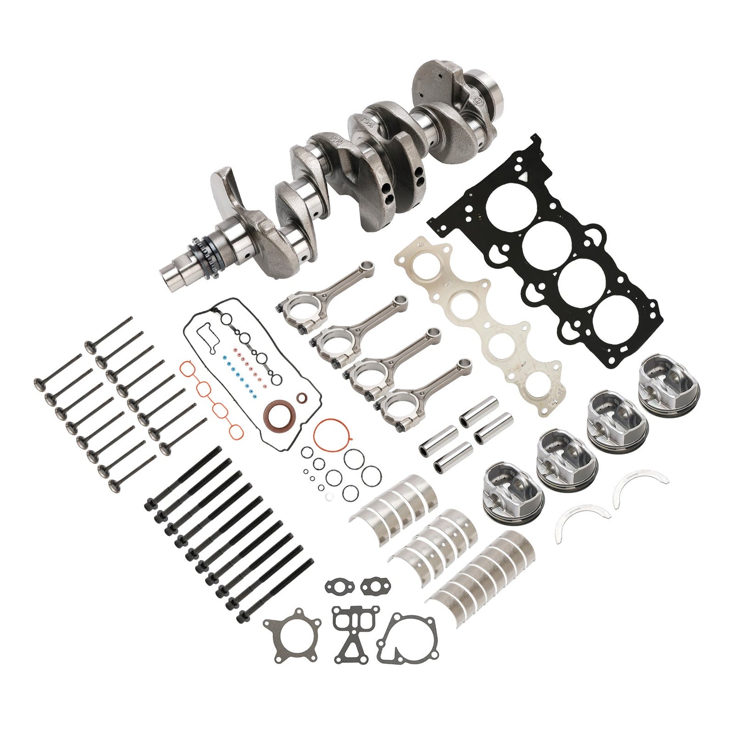 G4FD Engine Rebuild Overhaul Kit w/Crankshaft & Connecting Rod for Hyundai 1.6L