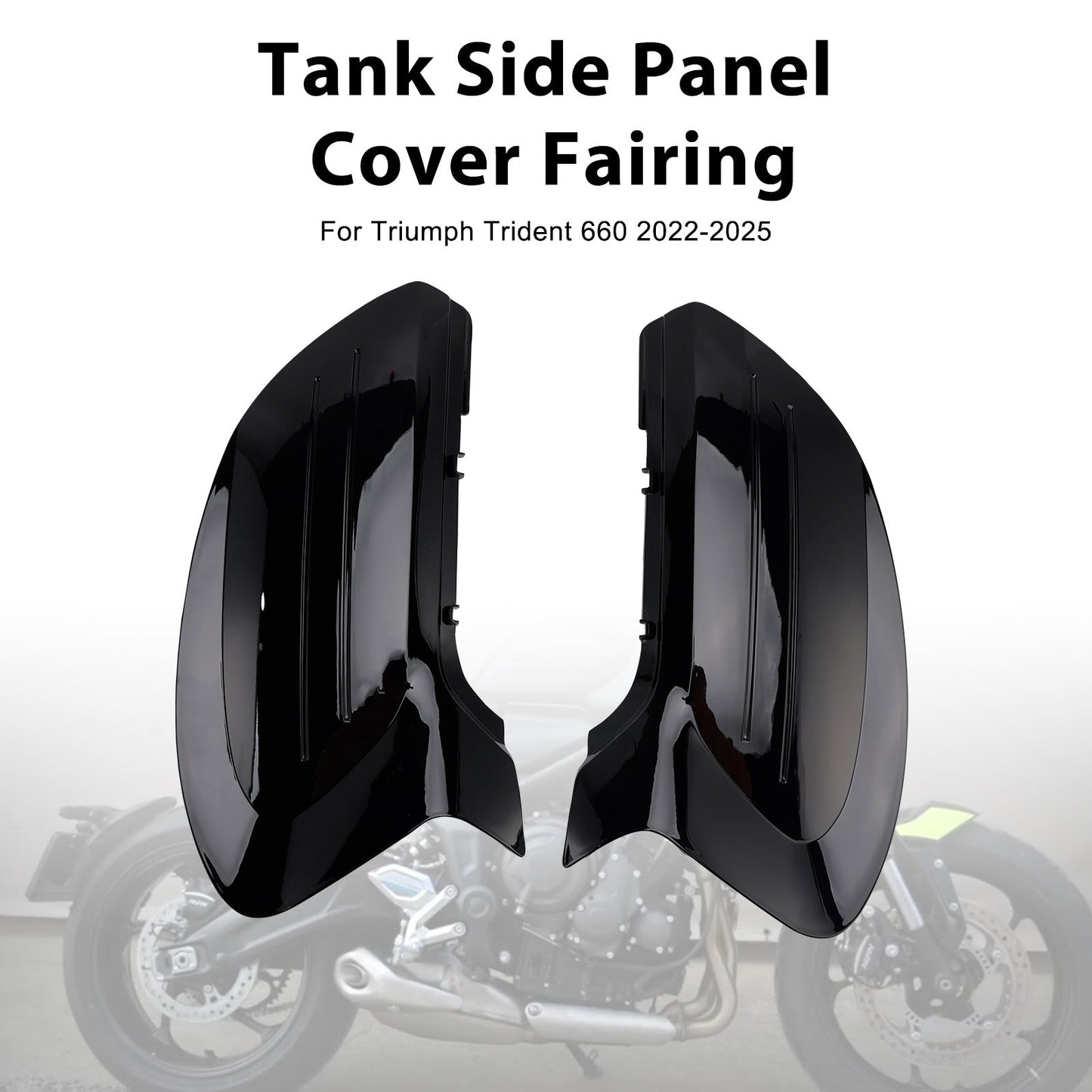 2022-2025 For Trident 660 Tank Side Cover Panel Fairing