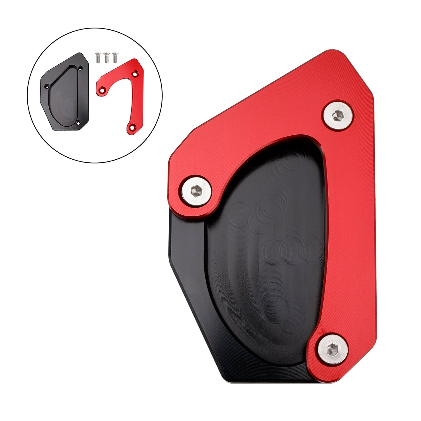 Kickstand Enlarge Plate Pad fit for Suzuki V-strom 650 DL650 XT 2011-2024