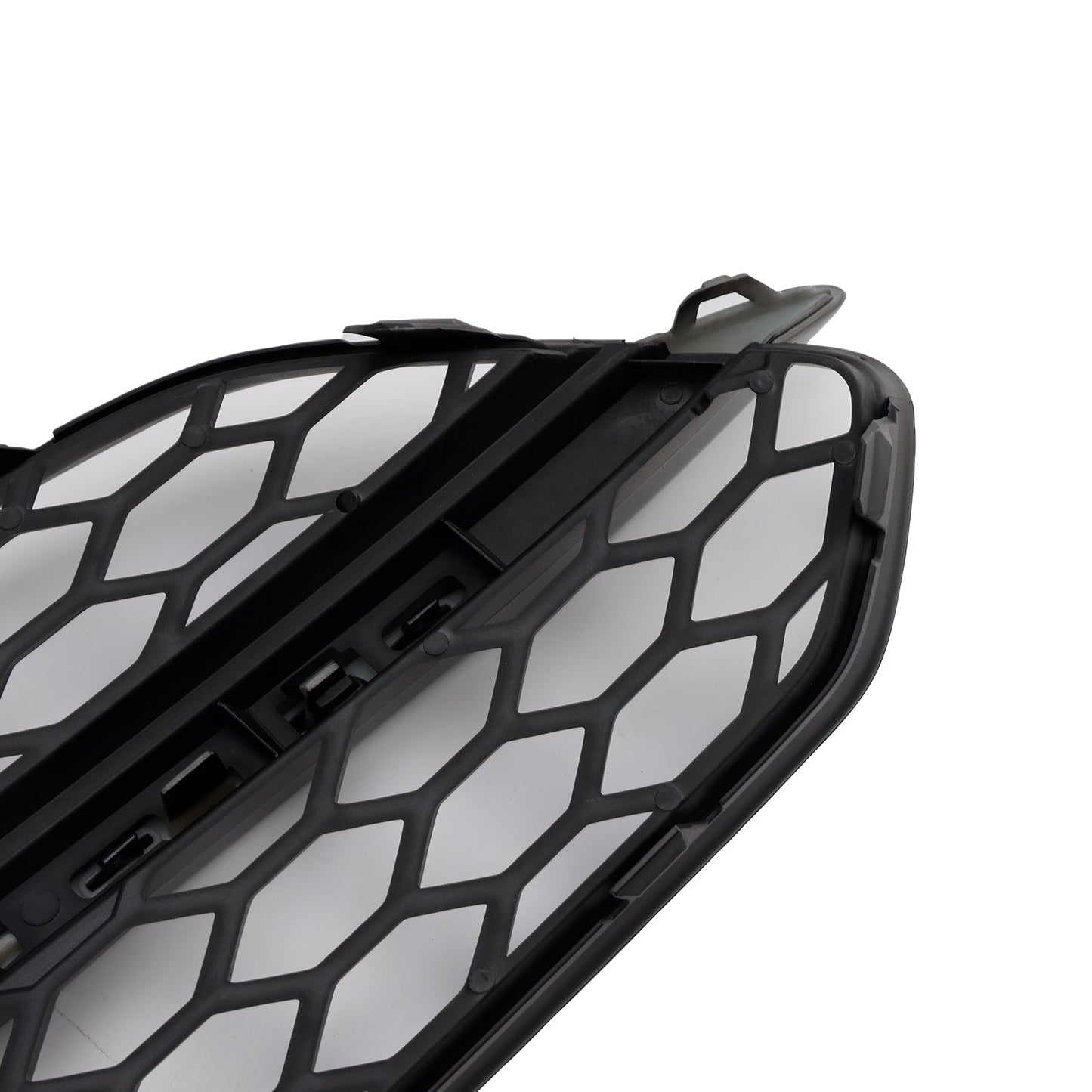 2015-2017 Audi A8 S8 2PCS Black Front Fog Grill Grille Light Cover