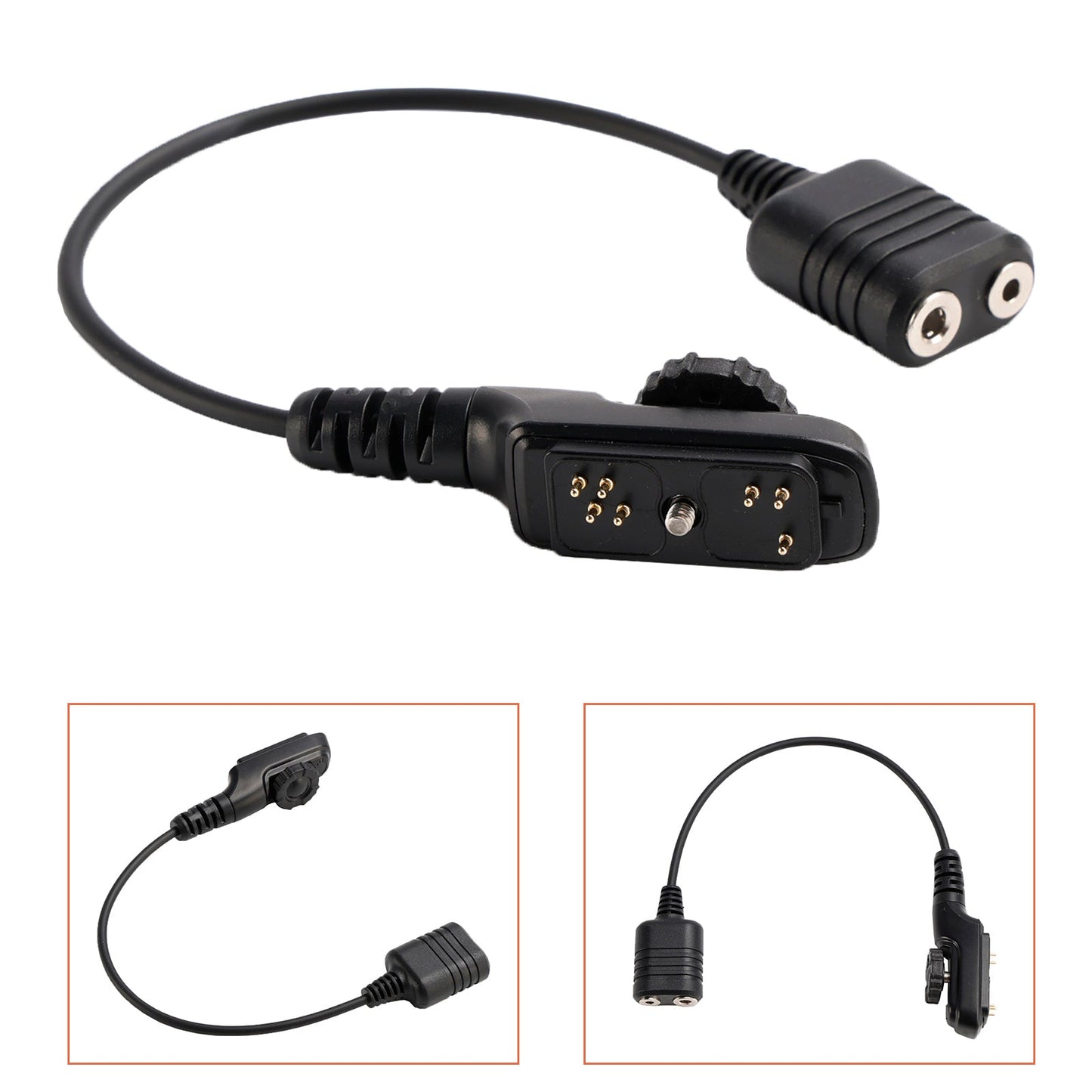 K Interface Headset Port Converter Cable for HYT PD980 PD788G PD700 PT580H PT580