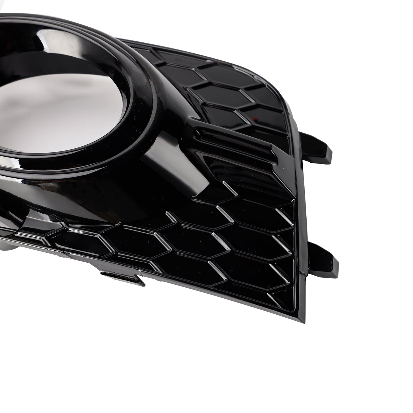 2011-2014 Audi A1 8X S-Line 2PCS Front Bumper Fog Light Cover Grille Grill 8X0807682B 8X0807681B