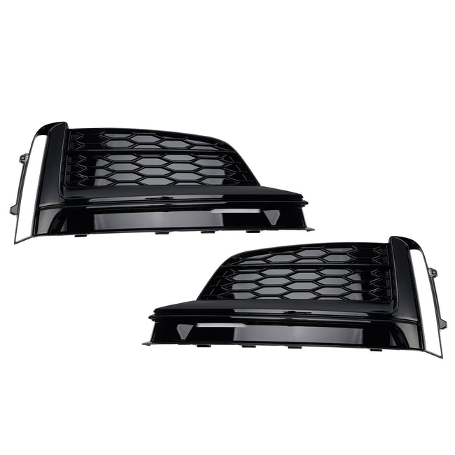 2018-2019 Audi A5 S-Line S5 Front Bumper Fog Light Grille Cover Grill