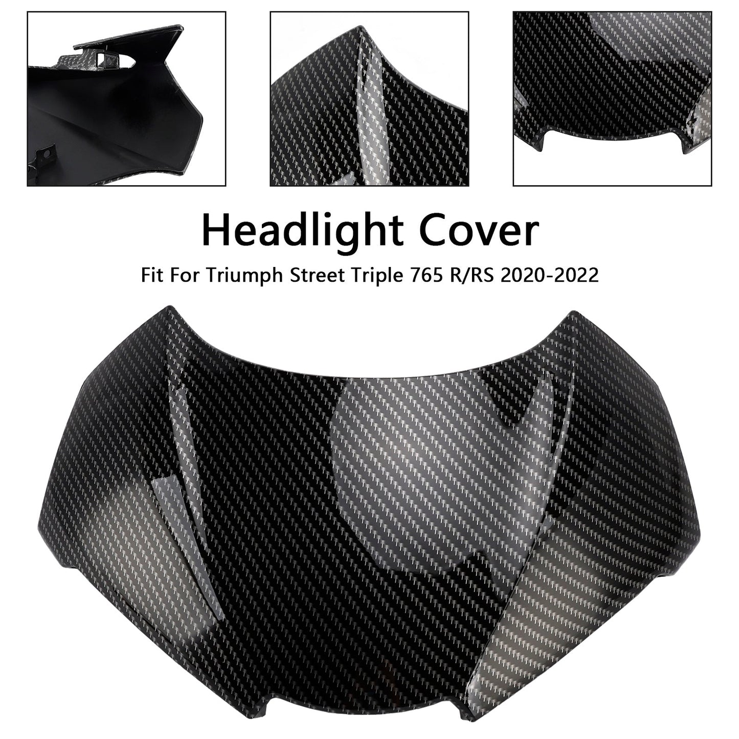2020-2022 Street Triple 765 R/RS Front Nose Headlight Cover Fairing