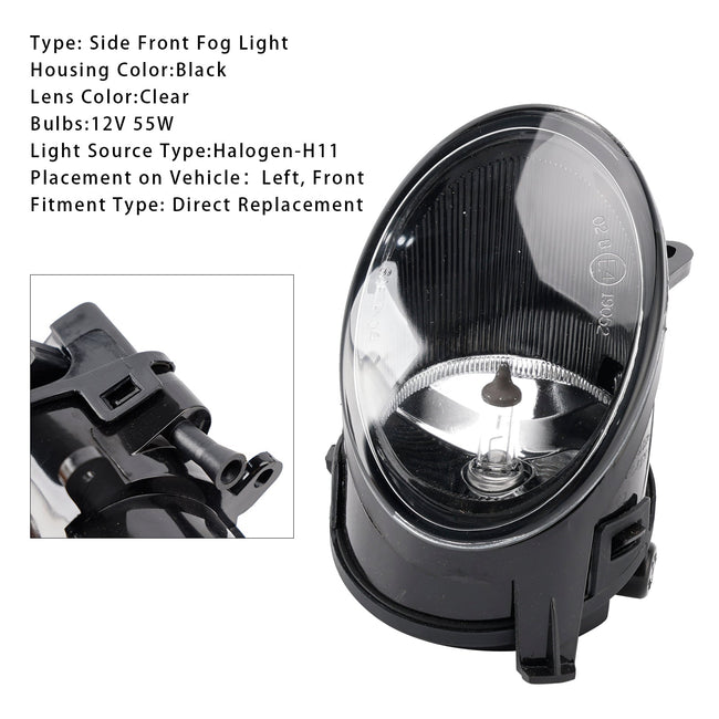 2005 2006 2007 2008 Audi A6 C6 1 Pcs Left Front Bumper Fog Light