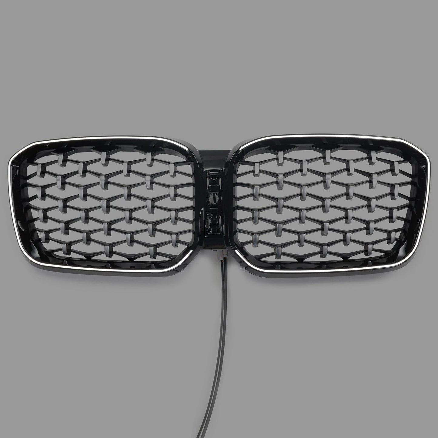2022-2025 BMW X3 G01 X4 G02 Diamond Front Bumper Kidney Grille Chorme