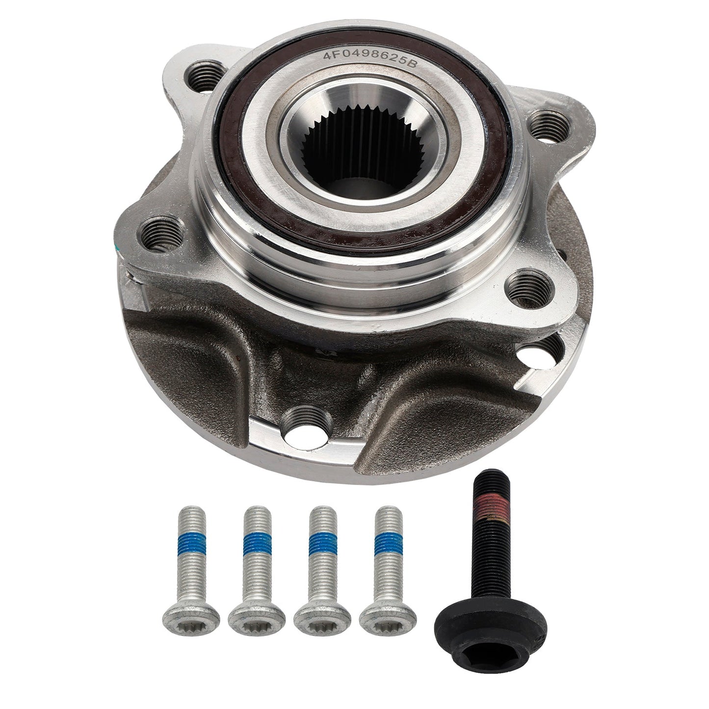 2014-2015 Audi R8 All Engine Front Wheel Hub Bearing Assembly 4D0407613E