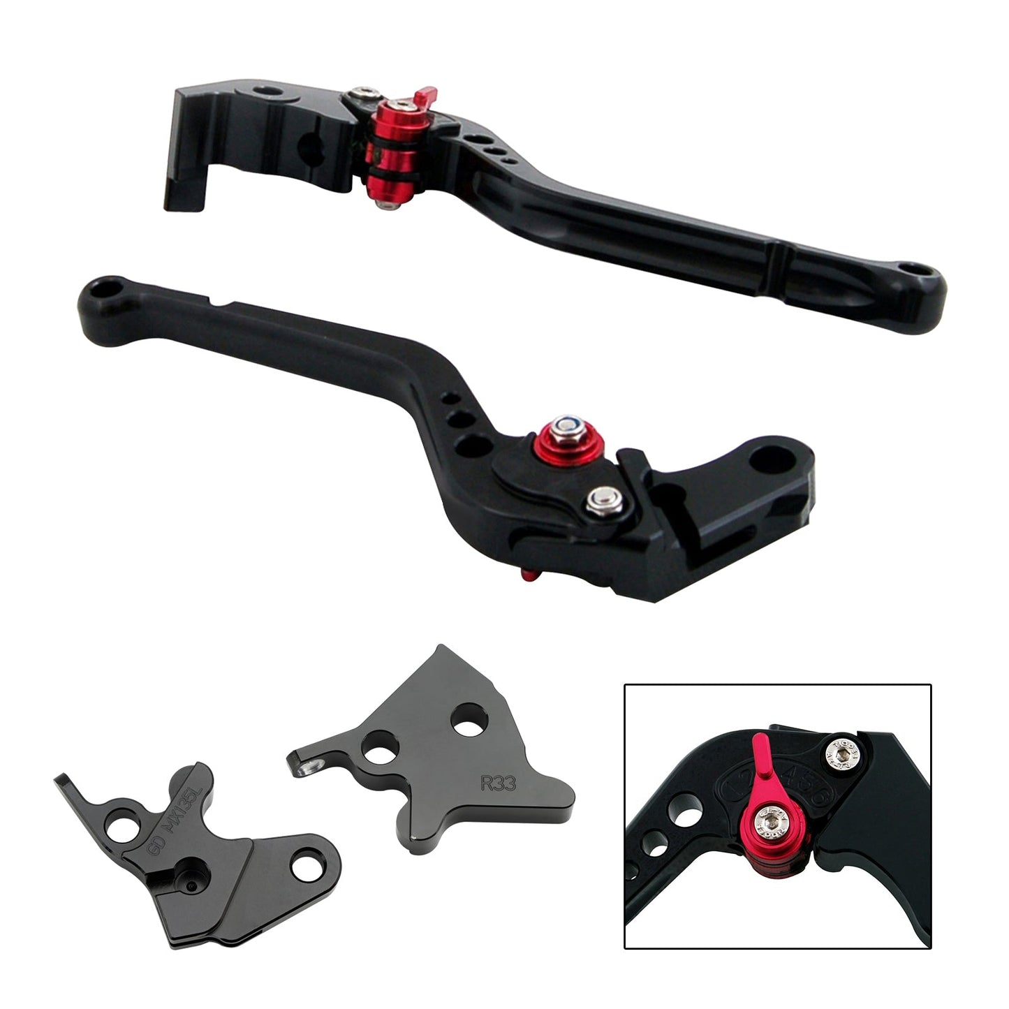 2005-2014 YAMAHA YBR125 Long Clutch Brake Lever