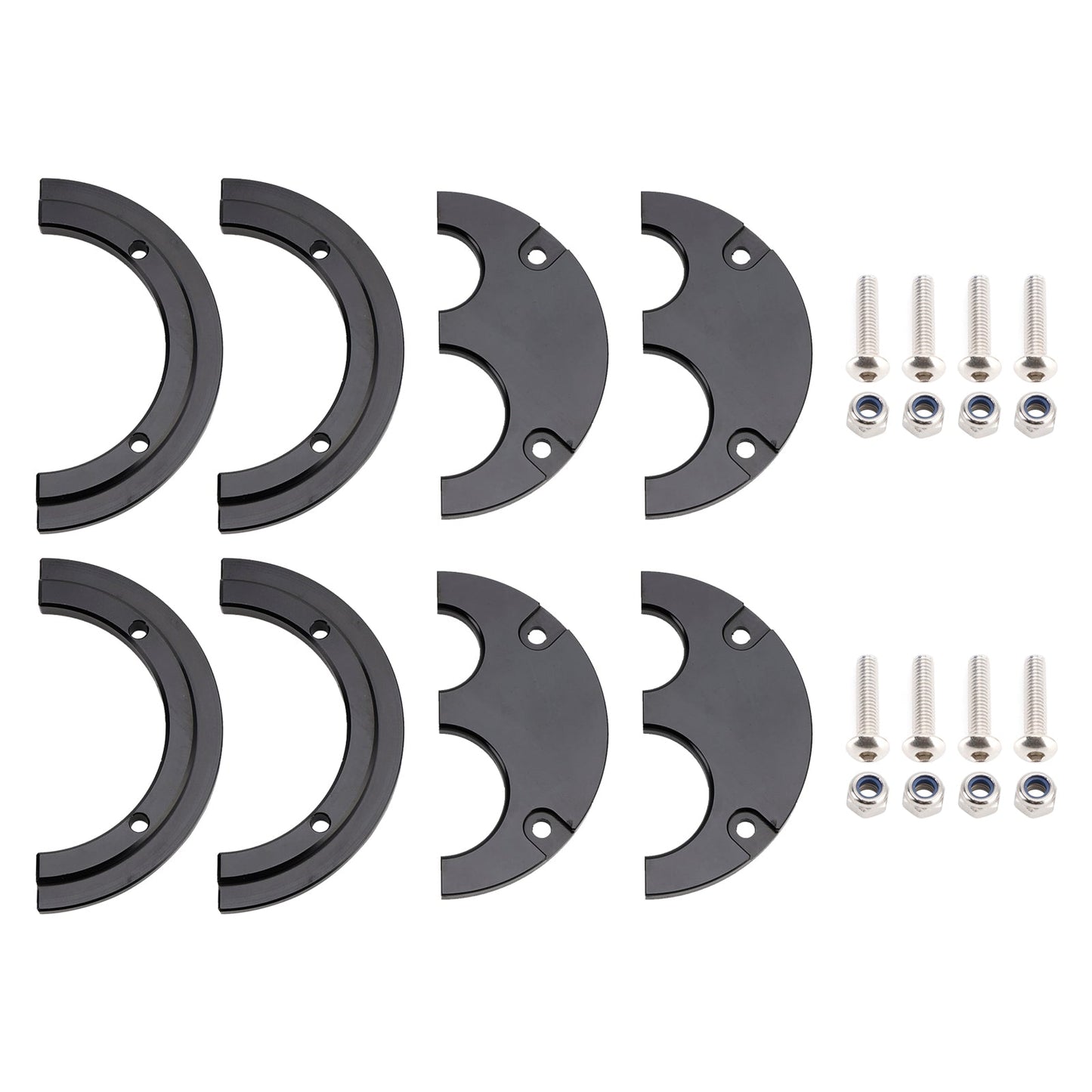 2 Pack Firewall Pass Through Eliminates Firewall Grommet For Holley Terminator