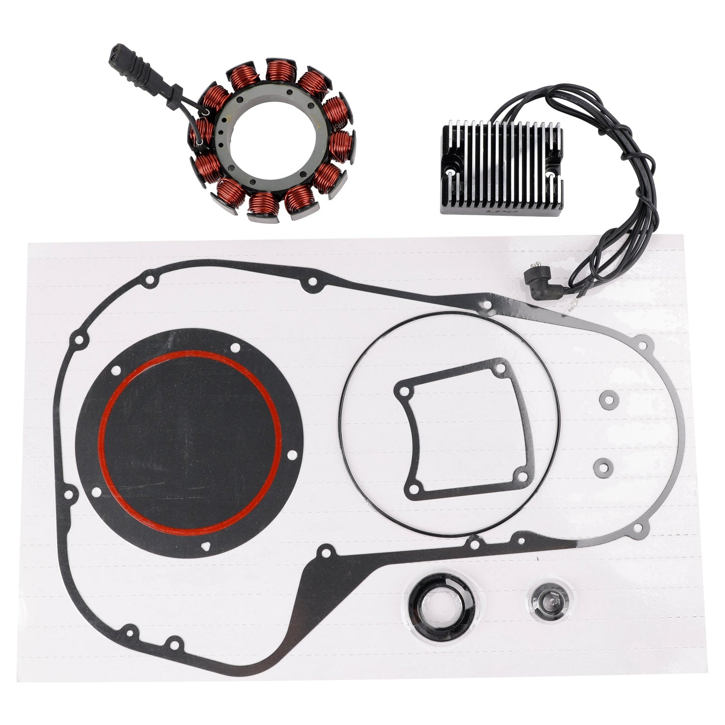 Stator Regulator Rectifier Primary Gasket Kit For EVO Big Twin Touring 1994-1996