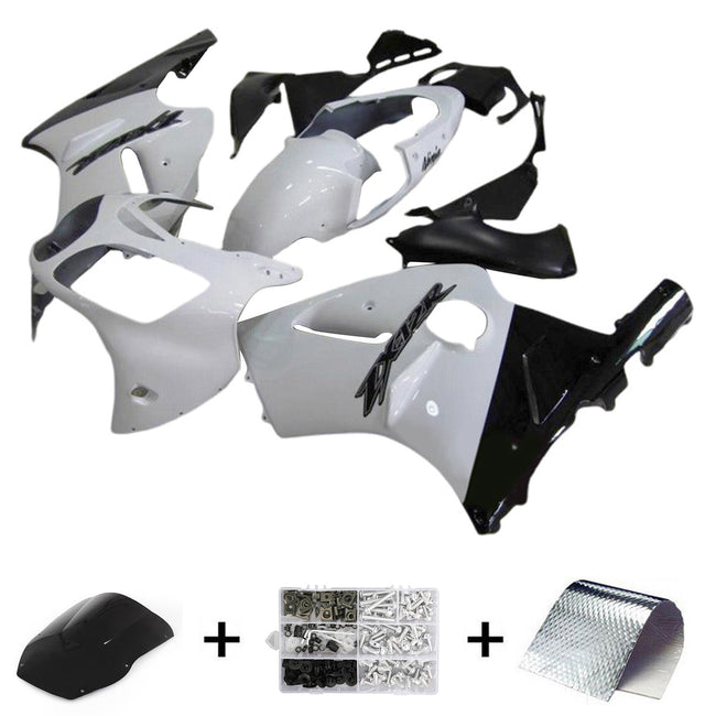 2000-2001 Kawasaki ZX12R Injection Fairing Kit Bodywork Plastic ABS