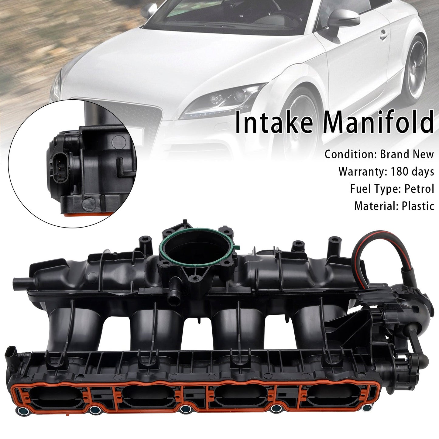 2009-2015 Volkswagen CC Air Inlet Intake Manifold 06J133201BD