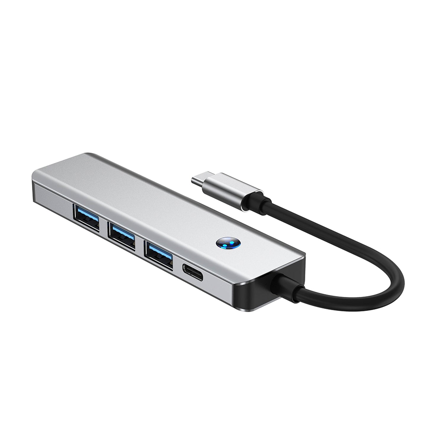 5 in 1 TYPE-C+USB3.0*1+USB2.0*2+HDMI+PD100W Interface Hub Adapter for MacBook