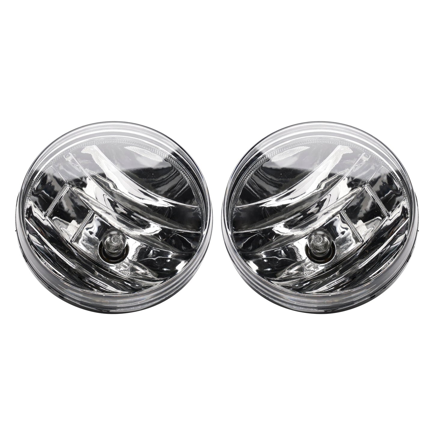 2007-2013 GMC Sierra 1500 Pair Front Fog Lights Lamps With Bulbs