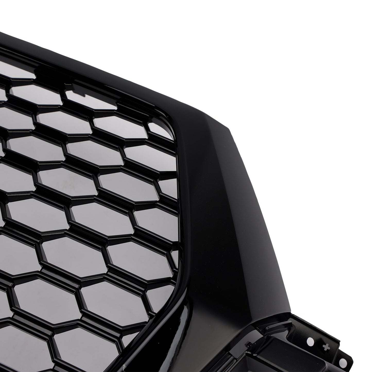 2016-2019 Audi Q7 SQ7 Gloss Black Front Bumper Radiator Vent Mesh Grill Grille 4M0853651F
