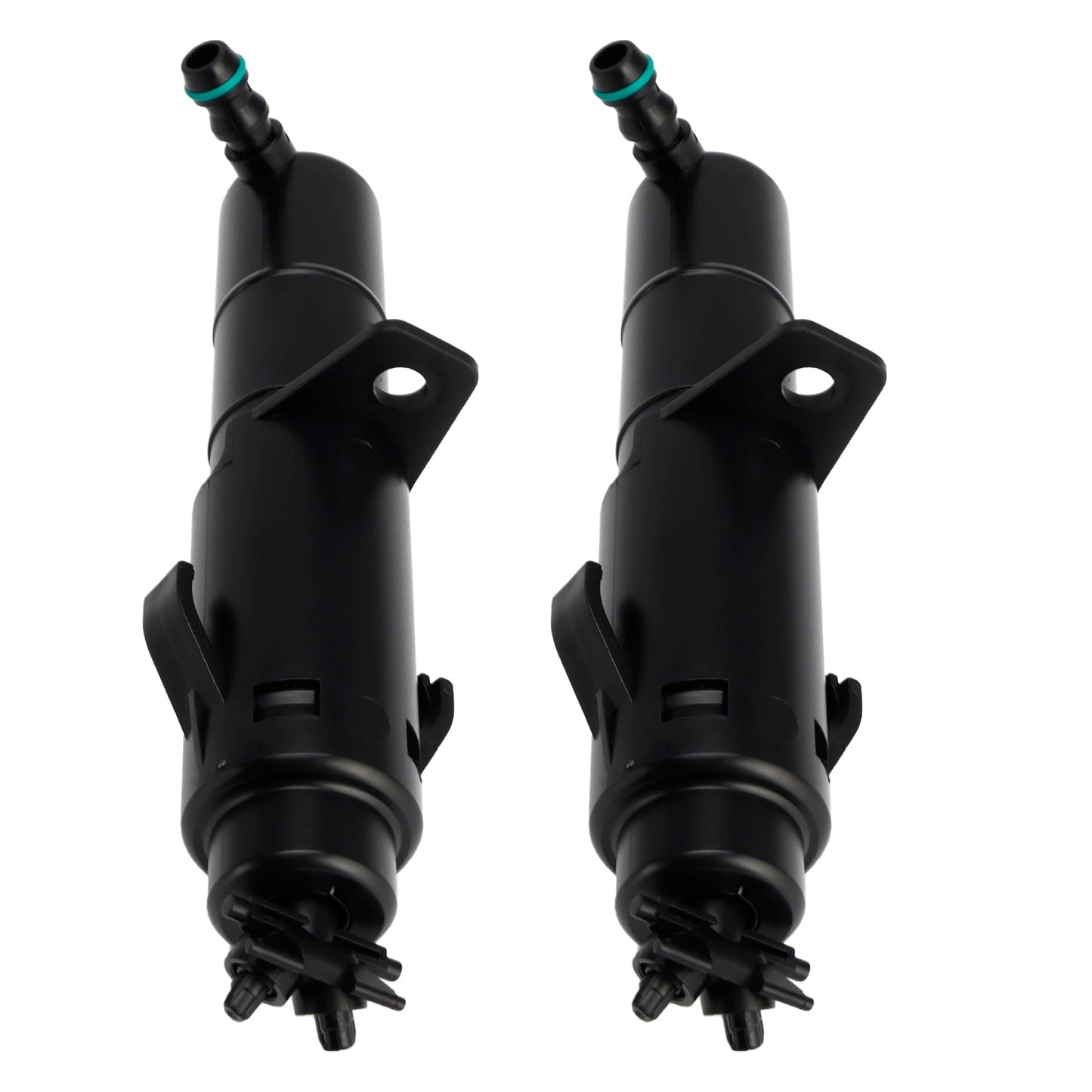 1 Pair Front Headlight Spray Washer Nozzle 5K0955978A For VW Golf Jetta MK6