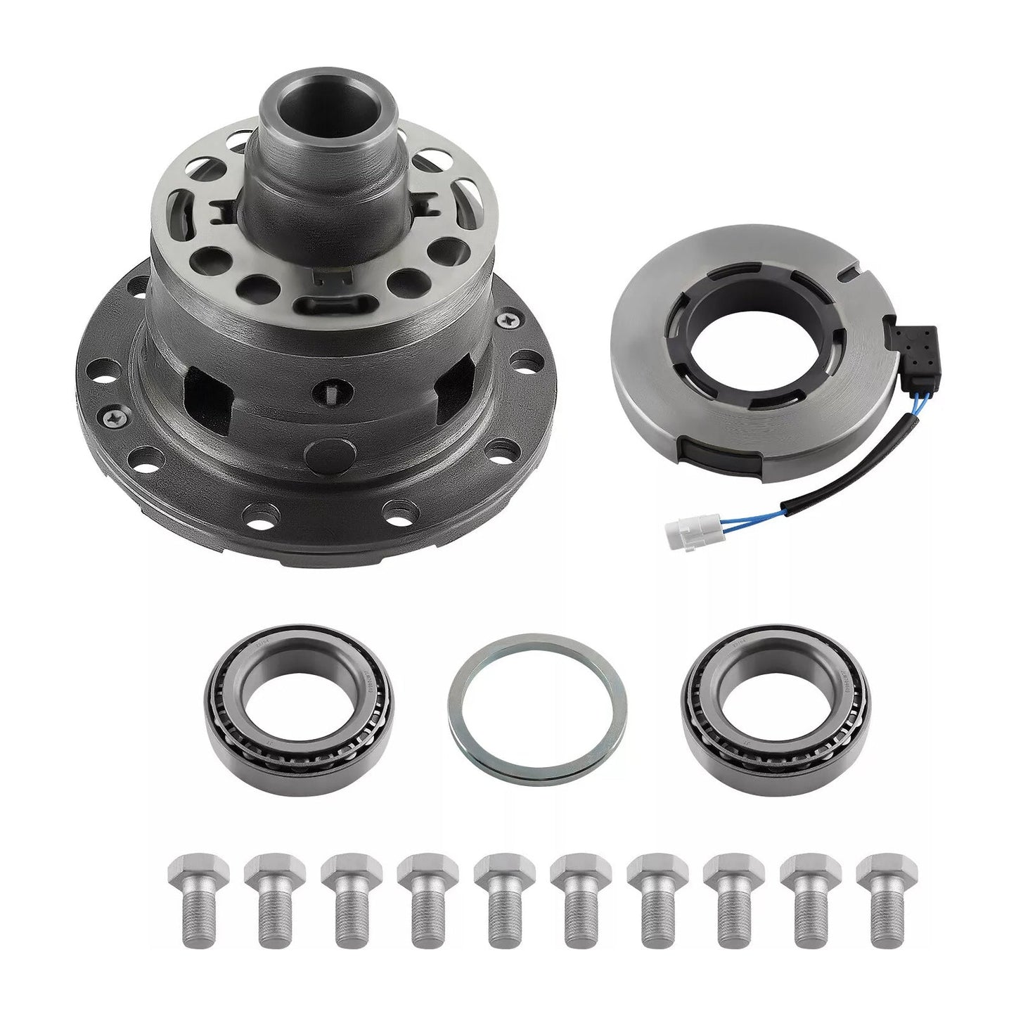 2007-2011 Jeep Wrangler V6 3.8L Rear with Dana 44 Axle Rear Differential Case w/ Locker Kit 68036128AA