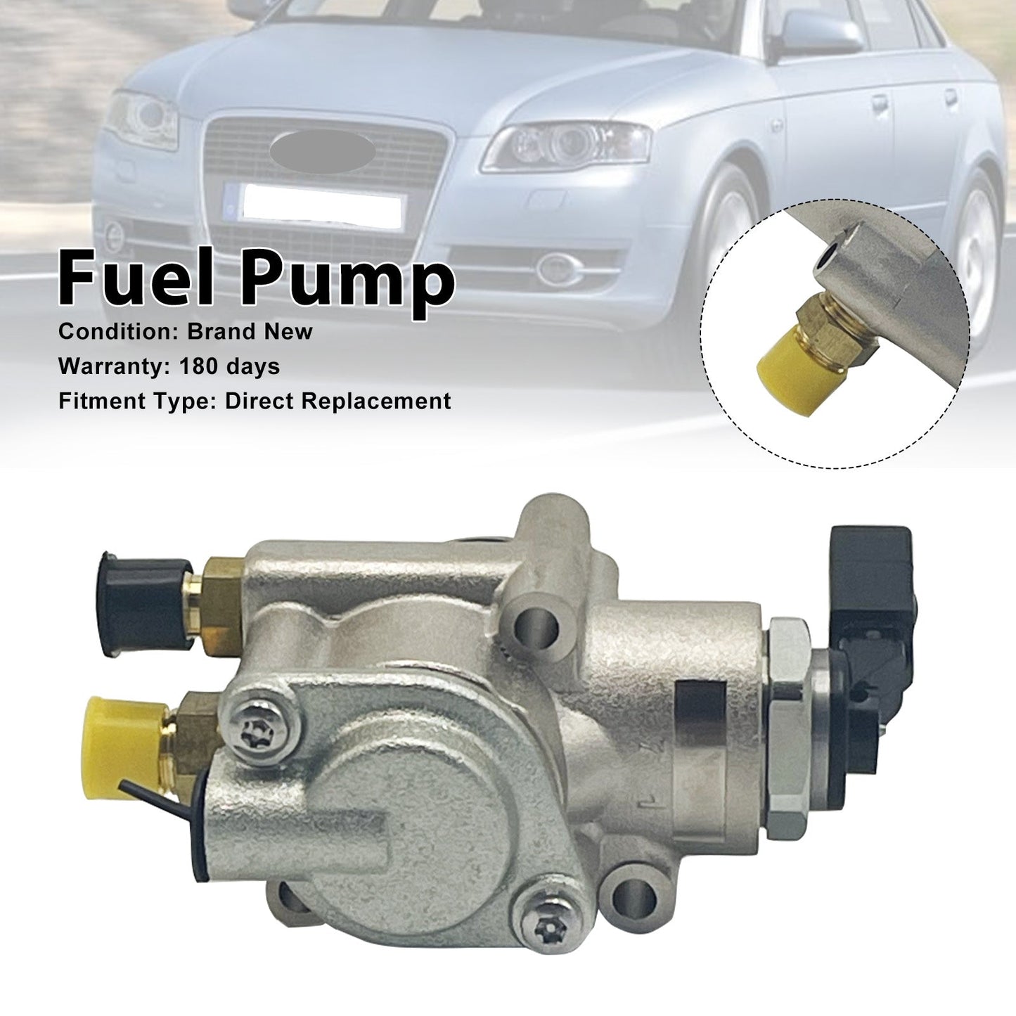 2006-2009 Audi A4 A5 A6 Q5 V6 3.2 High Pressure Fuel Pump 06E127025G
