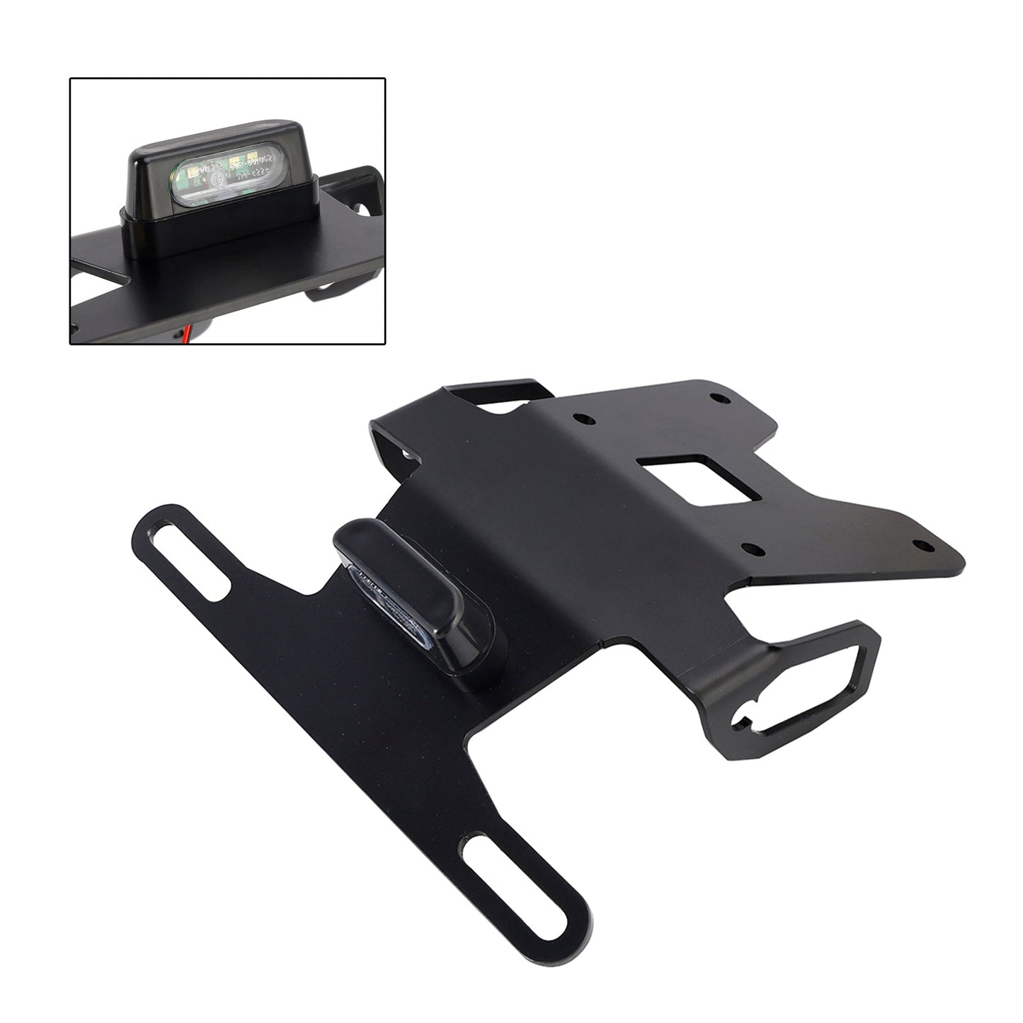 2022-2024 KAWASAKI Z650RS Steel License Plate Holder Frame Bracket