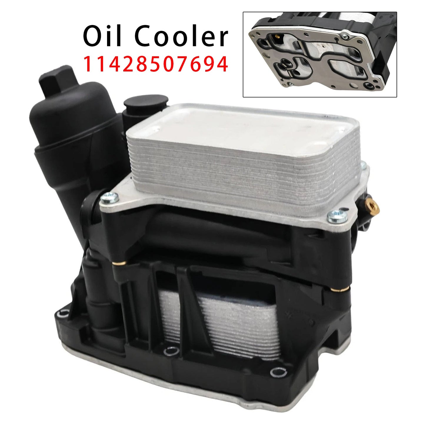 06.2010-06.2014 For BMW 5 Touring (F11) 520 d Estate Engine Oil Cooler 11428580682