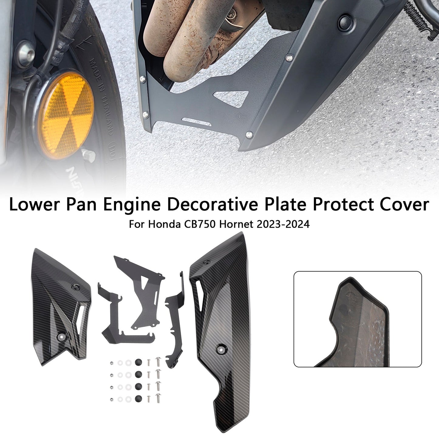 2023-2024 Honda CB750 Hornet Lower Pan Engine Decorative Plate Protect Cover