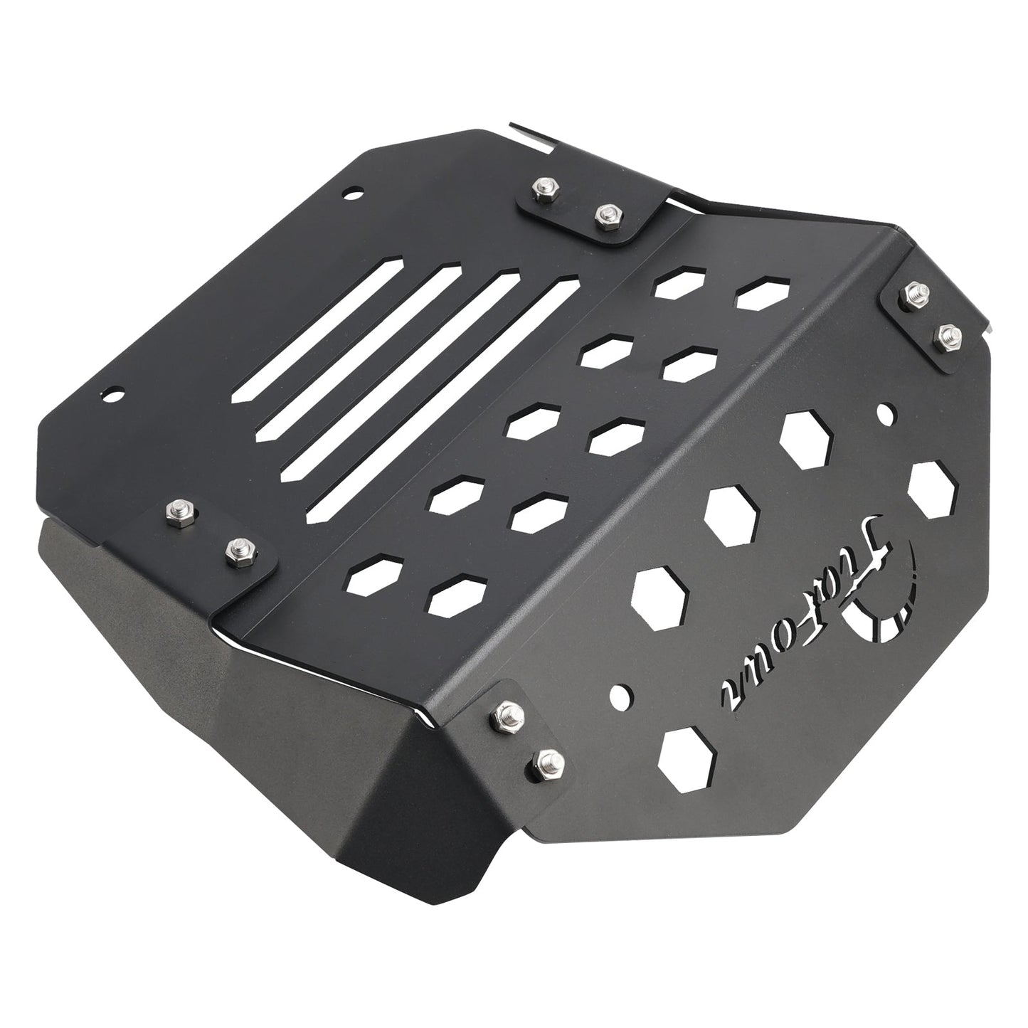 2020-2024 Honda CT125 Hunter Cub Black Under Guard Engine Guard Skid Plate