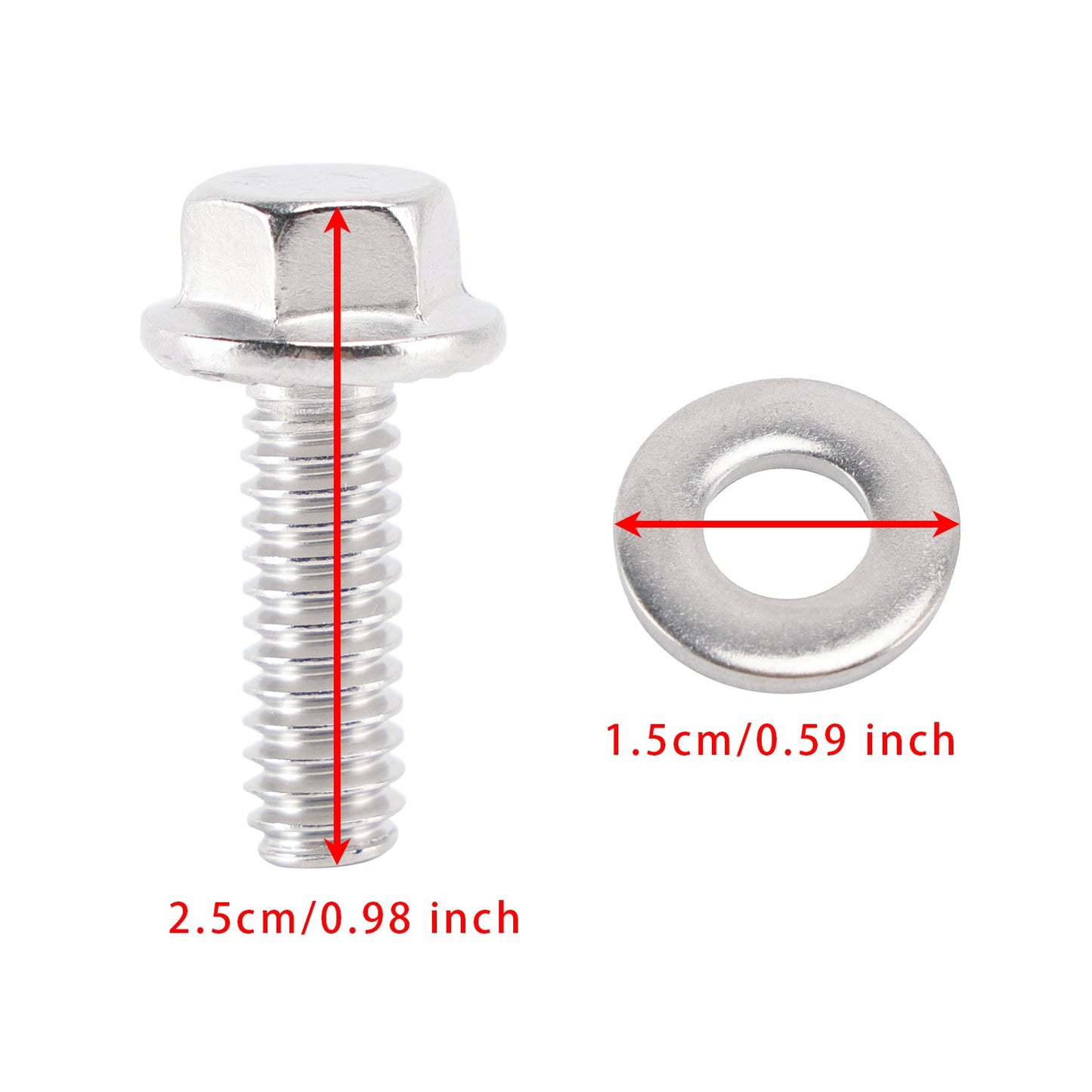 400-7507 Stainless 300 Hex Valve Cover Bolt Kit