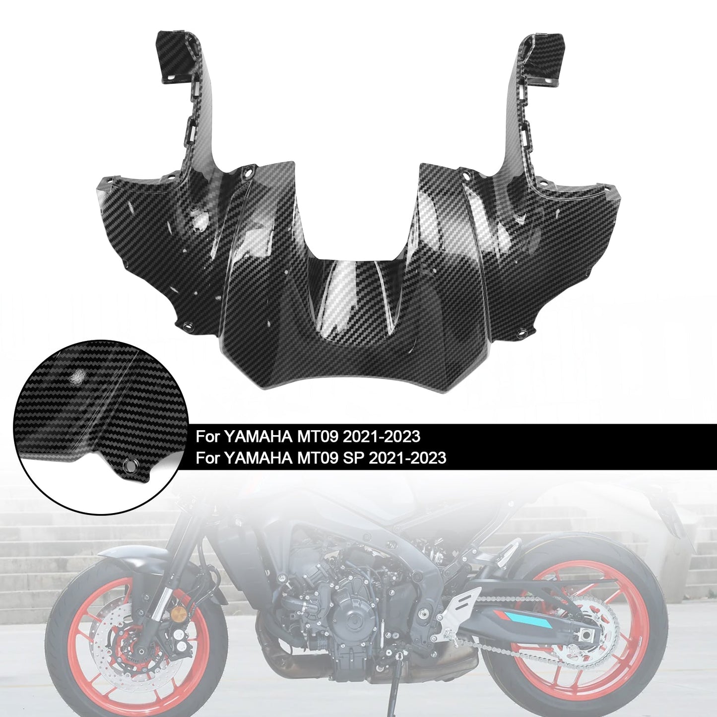 2021-2023 YAMAHA MT-09 MT09 SP Front Tank Air Box Cover Fairing