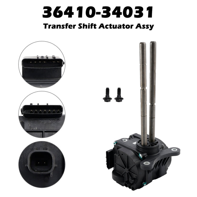 2007-2.014 Toyota Tundra 4.6L 5.7L Transfer Shift Actuator Assy 36410-34031