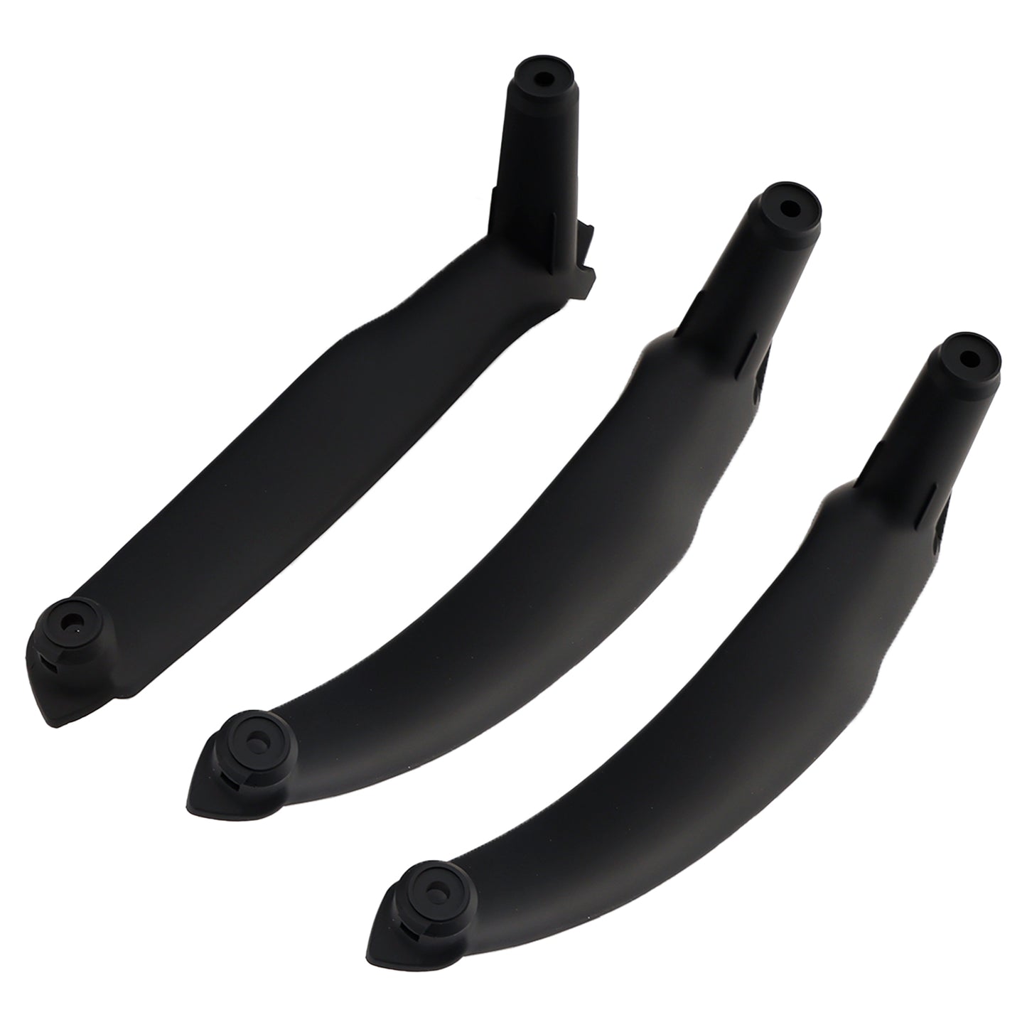 3pcs RHD Inner Door Panel Handle Pull Trim Cover For BMW E70 X5 E71 X6 07-14