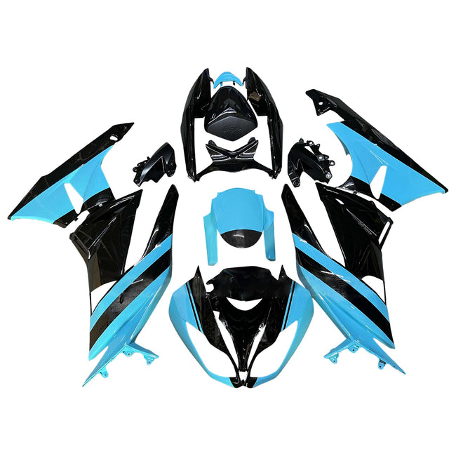 Injection Fairing Kit Bodywork Plastic ABS fit For Kawasaki ZX6R 636 2009-2012