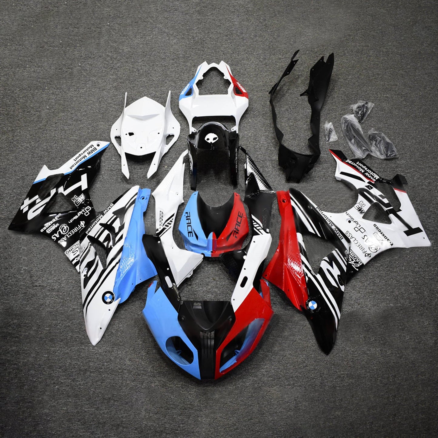 2009-2014 BMW S1000RR Injection Fairing Kit Bodywork Plastic ABS