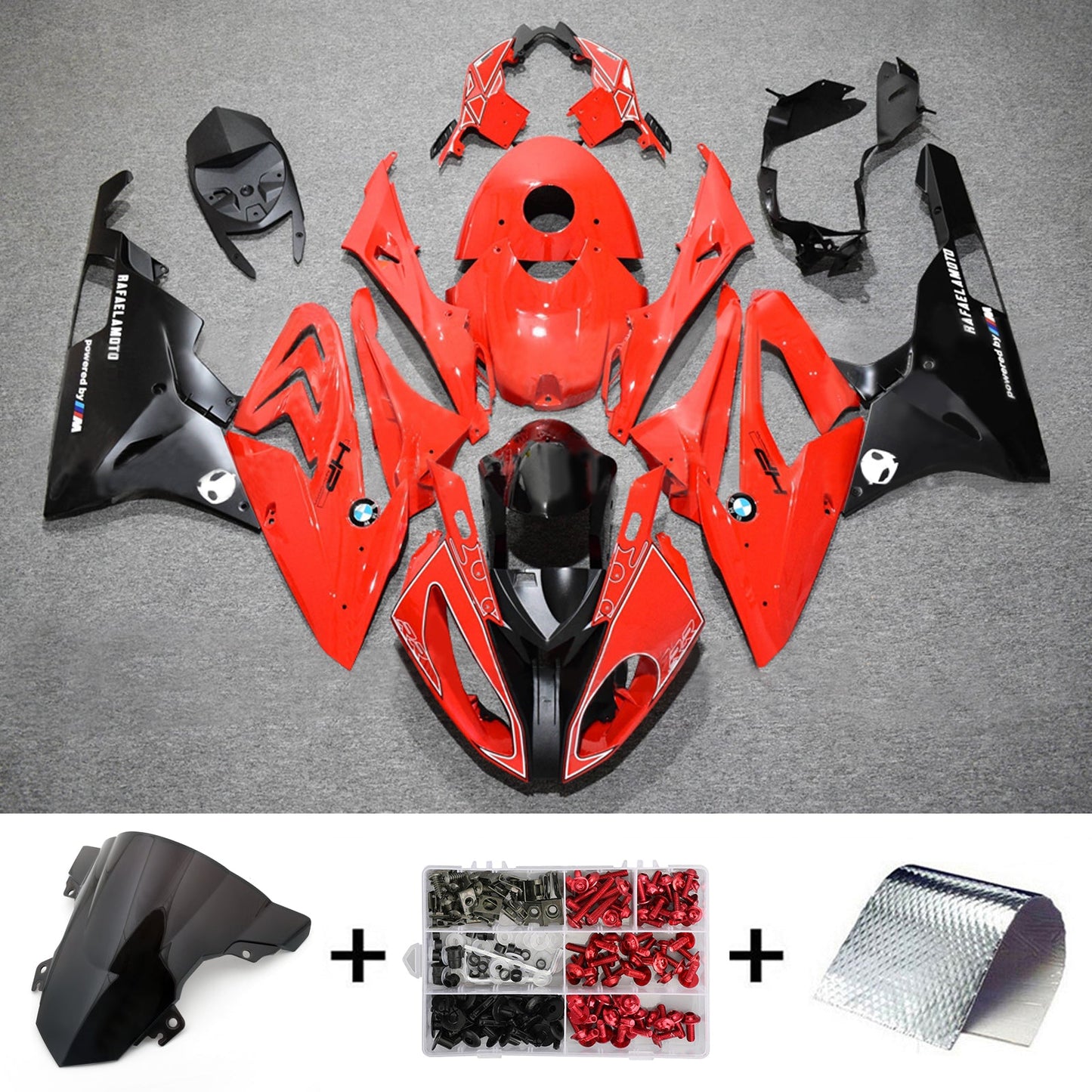 2017-2018 BMW S1000RR Injection Fairing Kit Bodywork Plastic ABS